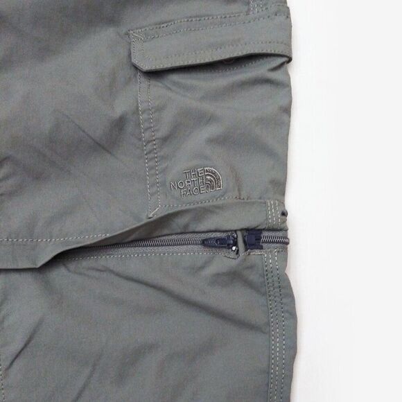 THE NORTH FACE Paramount Convertible Cargo Hiking Pants Zip Off Outdoors Gray 20 - Picture 5 of 12